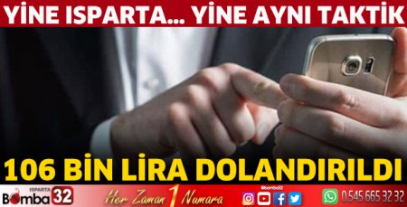 106 Bin lira dolandırıldı