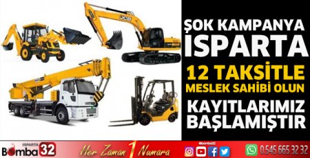 12 taksitle meslek sahibi olun