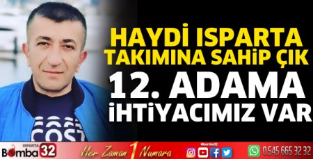 12. adama ihtiyacımız var
