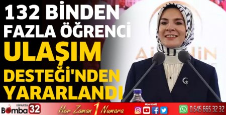 132 binden fazla öğrenci Ulaşım Desteği'nden yararlandı