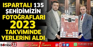 135 Şehidimizin Fotoğrafları 2023 Takviminde yerlerini aldı
