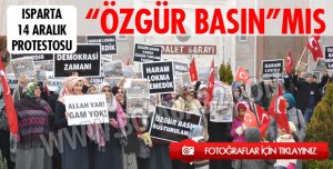 14 ARALIK OPERASYONU İÇİN EYLEM YAPTILAR