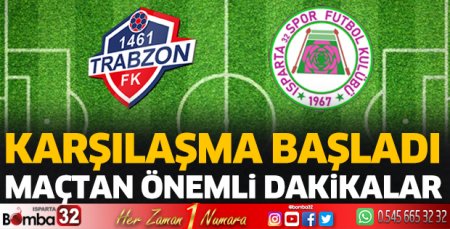 1461 Trabzon - Isparta 32 Spor maçı canlı