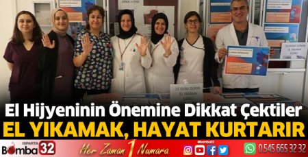 15 Ekim Dünya El Yıkama Günü 