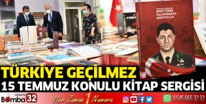 15 Temmuz Konulu Kitap Sergisi