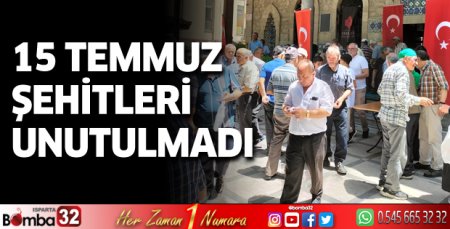 15 Temmuz şehitleri unutulmadı