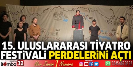 15. Uluslararası Tiyatro Festivali perdelerini açtı