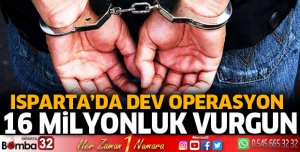 16 milyonluk vurgun