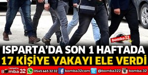 17 KİŞİ YAKALANDI