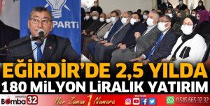 180 MİLYON LİRALIK YATIRIM YAPILDI