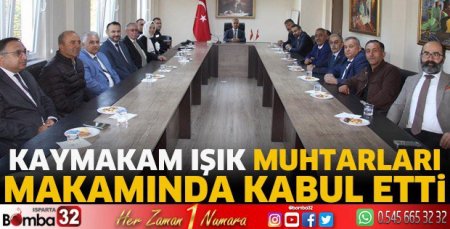 19 Ekim Muhtarlar Günü kutlandı