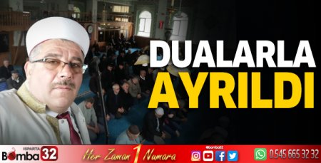 19 yıldır görev aldığı kasabadan dualarla ayrıldı