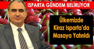 19. ULUSAL KİRAZ – VİŞNE TOPLANTISI ISPARTA’DA YAPILDI