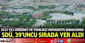 192 Üniversite Arasında 39. Sırada Yer Aldı