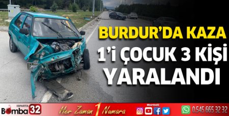 1'i çocuk 3 kişi yaralandı