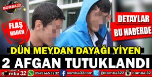 2 AFGAN TUTUKLANDI