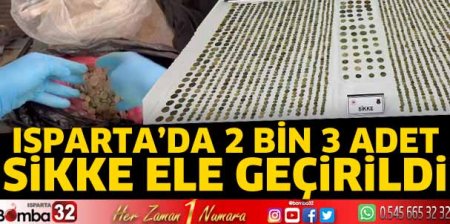 2 Bin 3 sikke ele geçirildi