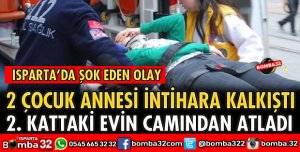2 ÇOCUK ANNESİ KADIN İNTİHARA KALKIŞTI