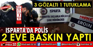 2 EVE BASKIN 3 GÖZALTI 1 TUTUKLAMA