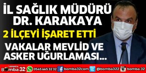 2 İLÇEDE VAKA SAYISI HIZLA ARTIYOR