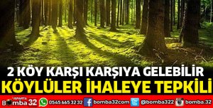 2 KÖY KARŞI KARŞIYA GELEBİLİR