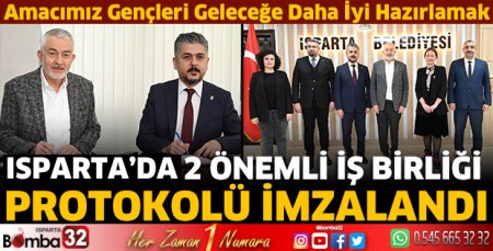 2 önemli iş birliği protokolü imzalandı