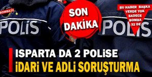 2 POLİSE HAKARET SORUŞTURMASI