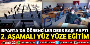 2. AŞAMALI YÜZ YÜZE EĞİTİM BAŞLADI 