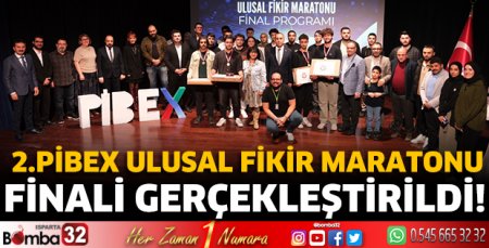 2.PİBEX Ulusal Fikir Maratonu finali gerçekleştirildi!