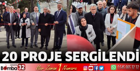 20 proje sergilendi 