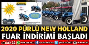 2020 PÜRLÜ NEW HOLLAND FUAR İNDİRİMİ BAŞLADI