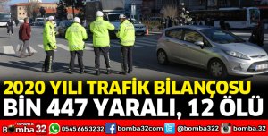 2020 YILI TRAFİK BİLANÇOSU AÇIKLANDI