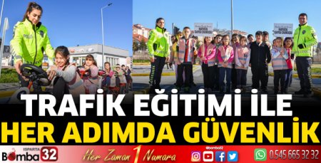 2023 yılında 32 Bin öğrenciye trafik eğitimi verildi