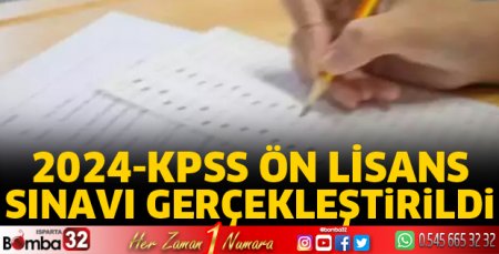 2024-KPSS ön lisans sınavı yapıldı