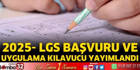 2025-Lgs Başvuru Ve Uygulama Kılavuzu Yayımlandı
