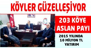 203 Köye Büyük Yatırım