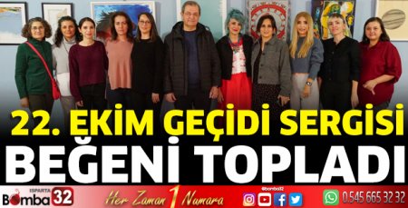 22. Ekim Geçidi Sergisi beğeni topladı