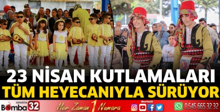 23 Nisan böyle kutlandı