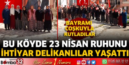 23 Nisan ruhunu ihtiyar delikanlılar yaşattı