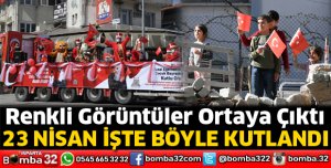 23 Nisan'da renkli görüntüler 