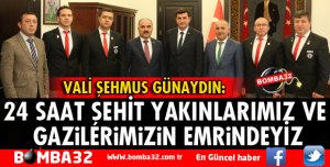 24 SAAT ŞEHİT YAKINLARI VE GAZİLERİMİZİN EMRİNDEYİZ