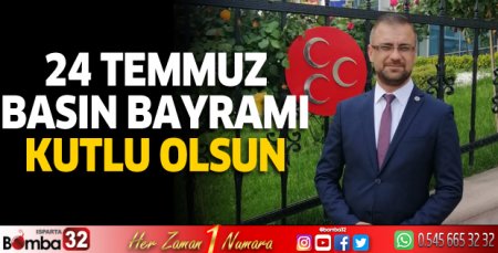 24 Temmuz Basın Bayramı Kutlu Olsun