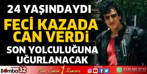 24 yaşındaki Osman Yılmaz kazada can verdi