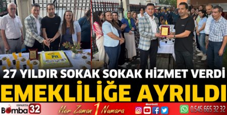 27 yıldır sokak sokak hizmet verdi
