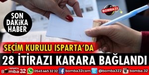 28 İTİRAZ KARARA BAĞLANDI