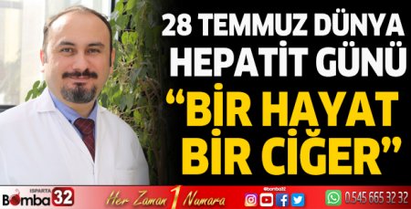 28 Temmuz ‘Dünya Hepatit Günü'