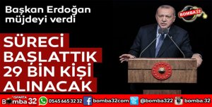 29 BİN PERSONEL ALINACAK SÜREÇ BAŞLADI