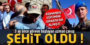 3 AY ÖNCE GÖREVE BAŞLADI ŞEHİT OLDU 