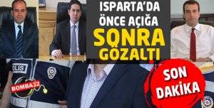 3 KAYMAKAM GÖZALTINA ALINDI