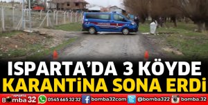 3 köyde karantina sona erdi